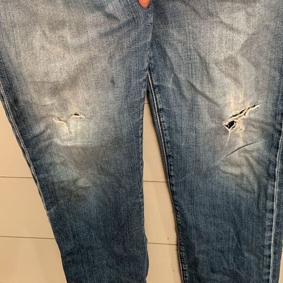 AG Adriano Goldschmeid *The Graduate Tailored leg” men’s size 30 jeans distress - Picture 4 of 7